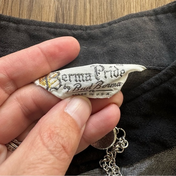 Vintage 1960-1970s Berma Pride Bud Berma Button Bomber Sport Jacket Medium USA - Picture 3 of 7